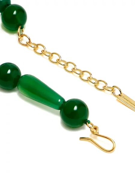 Colier Completedworks cu mărgele verde