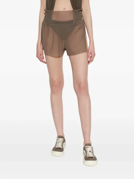 Pantaloni scurți Rick Owens maro