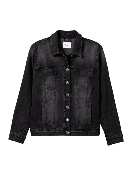 SHEEGO Geacă de primăvară-toamnă denim negru