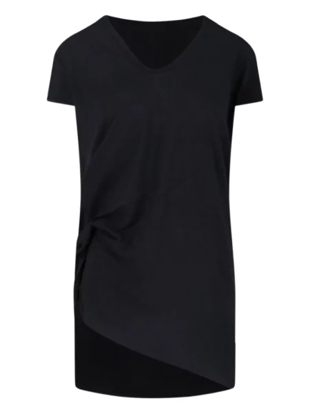 Tricou Rick Owens cu decolteu în V negru