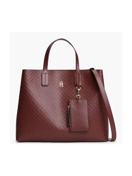 TOMMY HILFIGER Kabelka SATCHEL MONO' černá