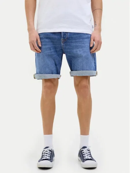Jeans kratke hlače Jack&Jones modra