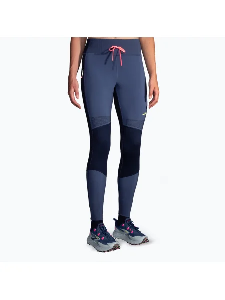 Olcsóbban. Női Brooks High Point ocean/navy futó leggings. Méret: XS haditengerészet