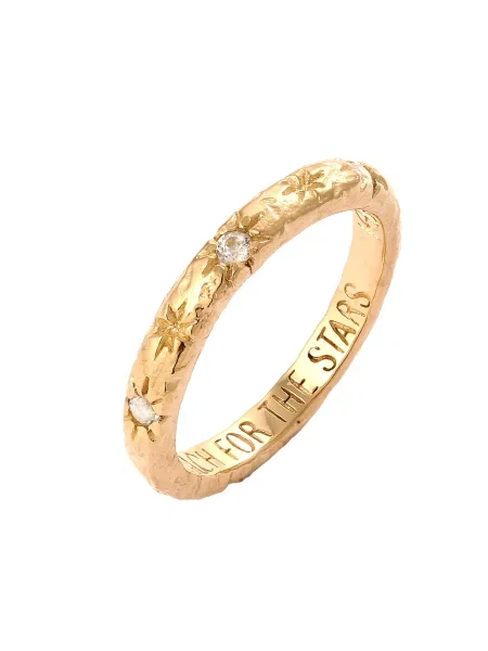 Haze&Glory Prstan / transparentna zlata