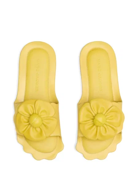 Chiloți Marc Jacobs din piele slip-on galben