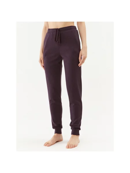 Triumph Spodnji del pižame Cozy Comfort Cozy Trouser Mornarsko Regular Fit modra