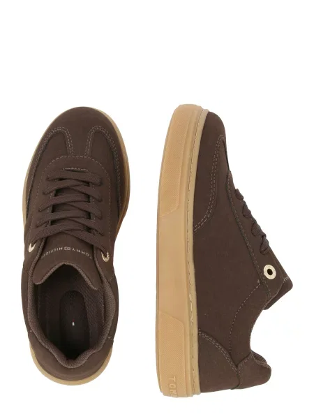 Sneakersy Tommy Hilfiger D Béžová hnedá
