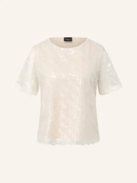 Top S.oliver Black Label s flitry černý