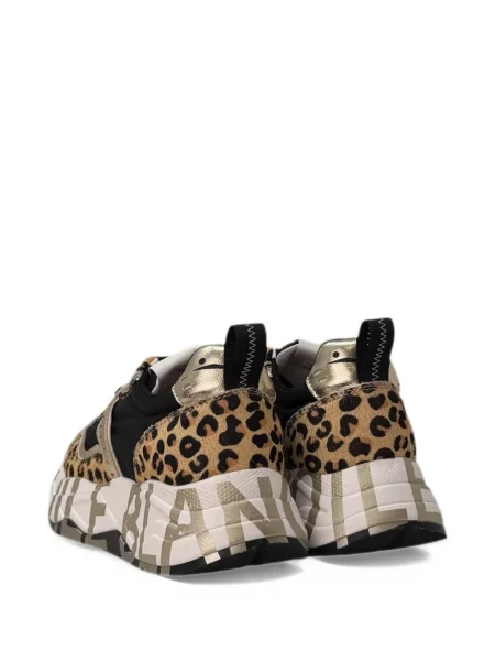 Sneakerși Voile Blanche cu imagine cu model leopard