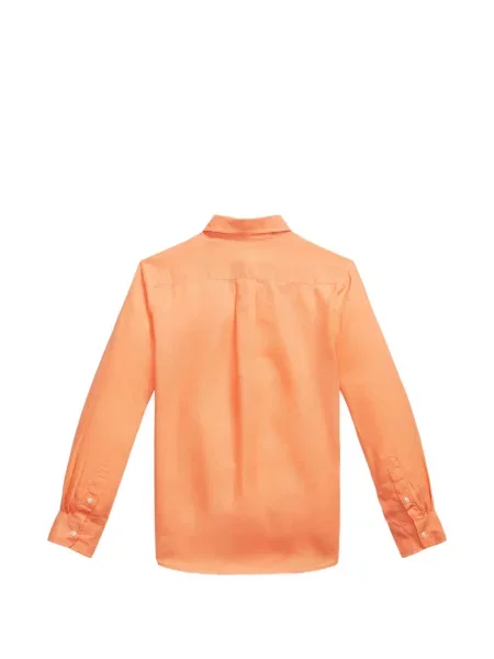 Koszula dziecięca Polo Ralph Lauren pomarańczowa