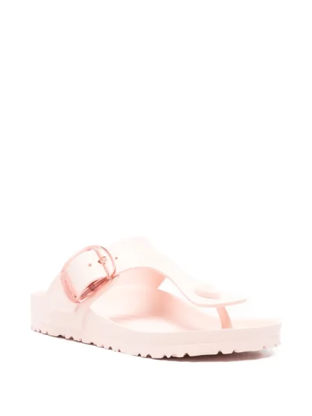 Papuci Birkenstock cu cataramă roz