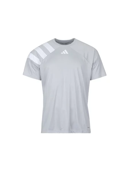 Jersey majica Adidas s kratkimi rokavi siva