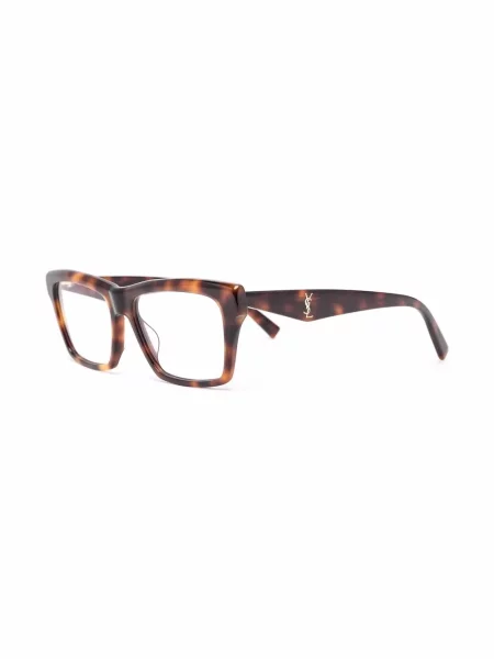 Sluneční brýle Saint Laurent Eyewear hnědé