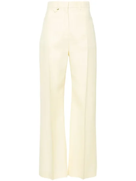 Pantaloni Jacquemus galben