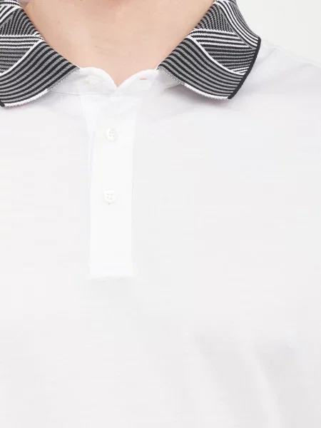 Поло Karl Lagerfeld белое