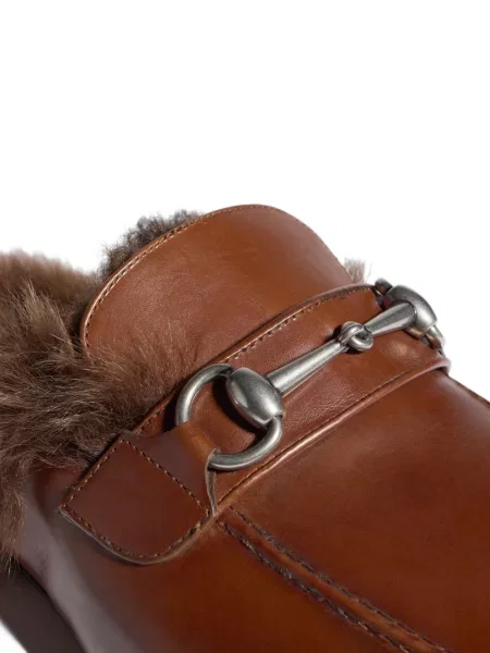 Papuci de casă Gucci maro