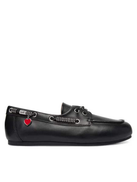 Półbuty LOVE MOSCHINO czarne