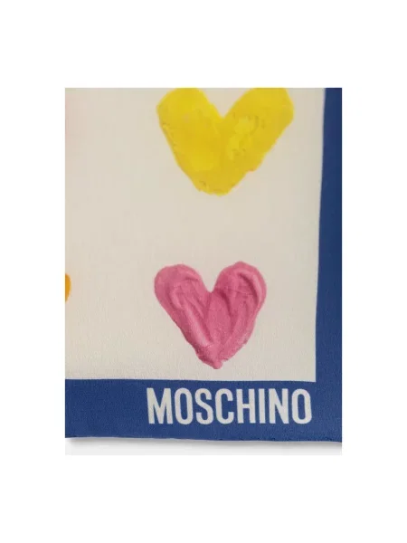 Szal Moschino beżowa