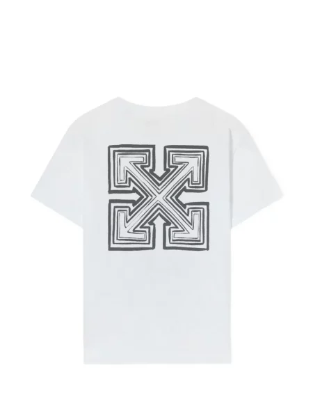 Koszulka dziecięca Off-white biała