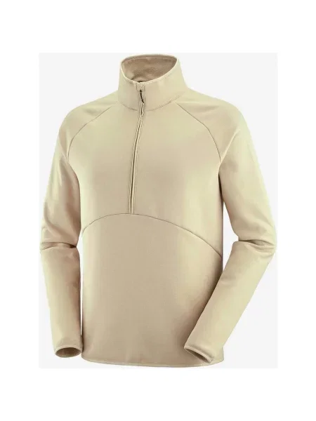 Polar Salomon Essential Warm Half Zip Mid pieprz XXL biały