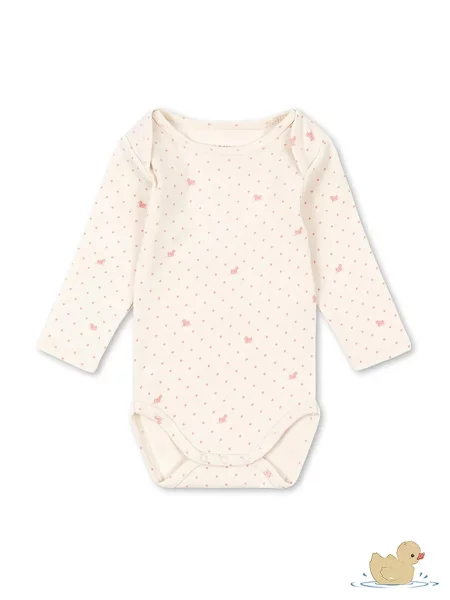 Fanga Fontana body kojenecké BELLO DUE LS BODY OCS růžový
