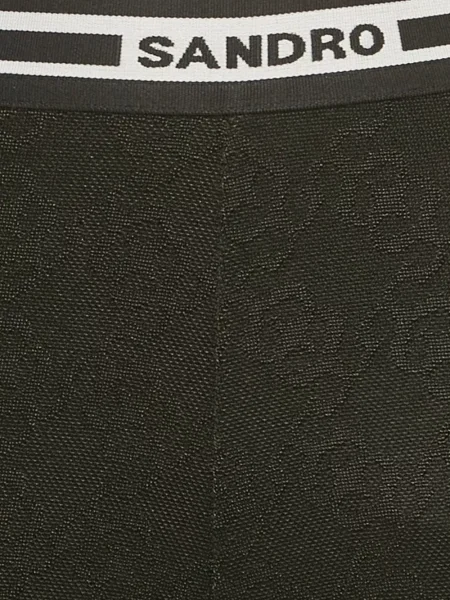 Leggings Sandro cu autograf negru