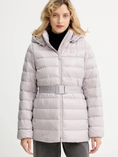 Calvin Klein kurtka zimowa szary