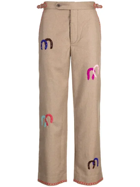 Kalhoty Bode hnědé