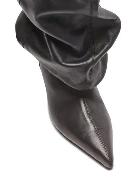 Cizme scurte Balmain cu pană negru