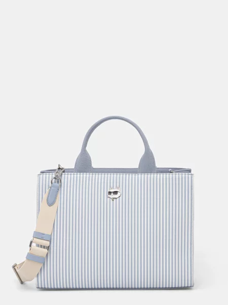 Shopper torbica Karl Lagerfeld plava