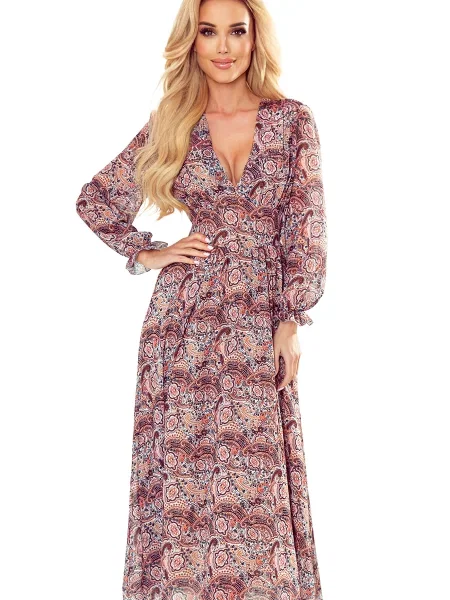 Sukienka maxi Numoco biała