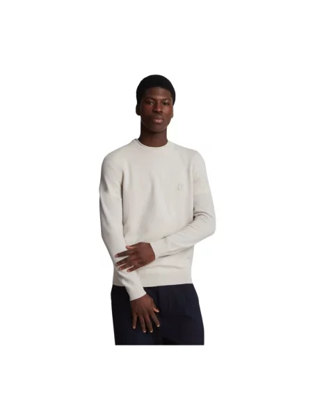 Sweter Lyle & Scott biały