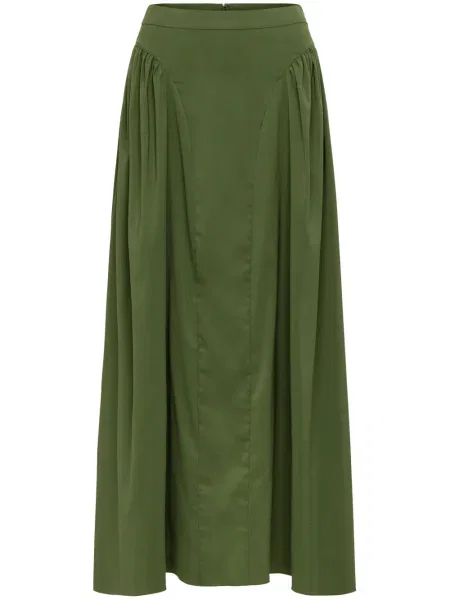 Spódnica midi Azeeza do kolan zielona