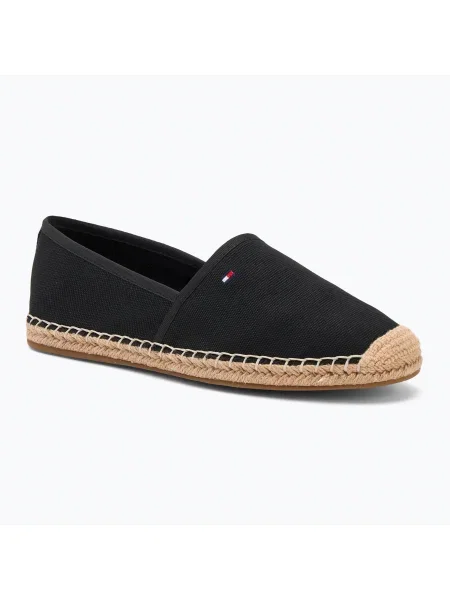 TOMMY HILFIGER Espadrilky čierna