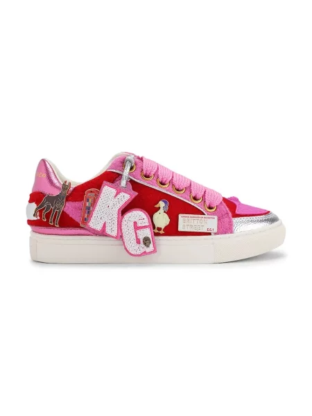 Kurt Geiger London Southbank Tag Slim sportcipő női rózsaszín