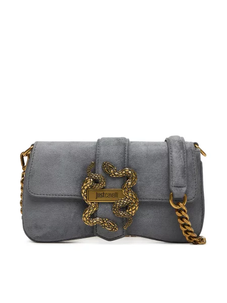Just Cavalli Geantă Iconic Snakes gri