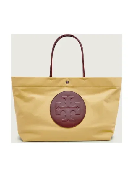 TORY BURCH Geantă shopper Ella Twist bej