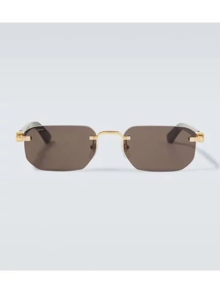 Sunčane naočale Cartier Eyewear Collection siva