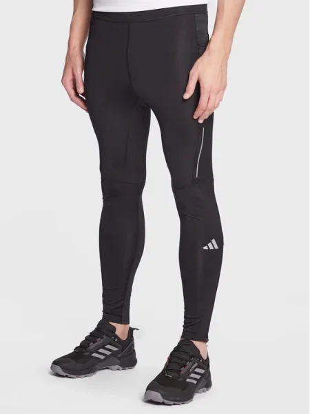 Adidas Leggings Own the Run Leggings Fitted Fit fekete