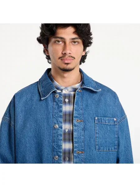 Jacheta A.P.C. UNISEX Jacket Stonewashed Indigo XL