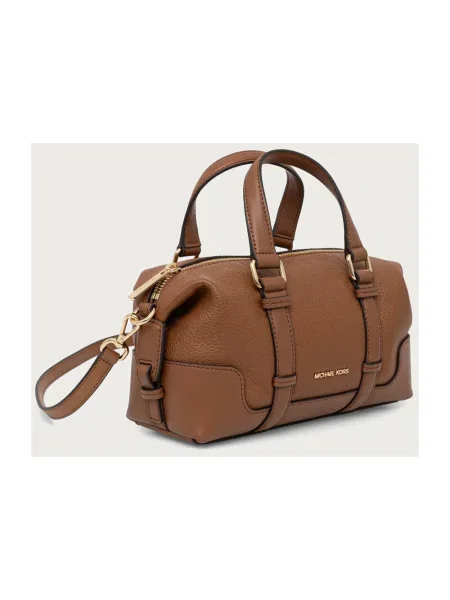 Torebka crossbody Michael Kors skórzana brązowa
