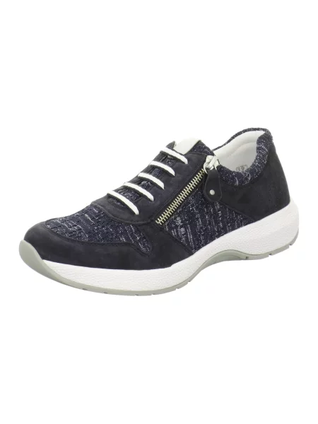 Sneakersy Remonte skórzane fioletowe