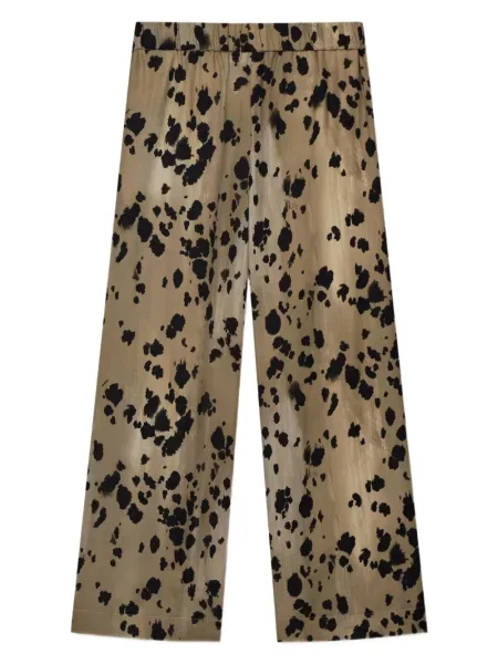 Панталон Aeron с принт кафяво