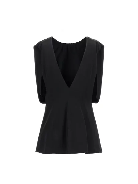 Top Jil Sander czarny