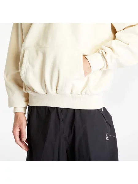 Φούτερ Karl Kani Small Signature Os Heavy Sweat Hoodie Off White S μπεζ