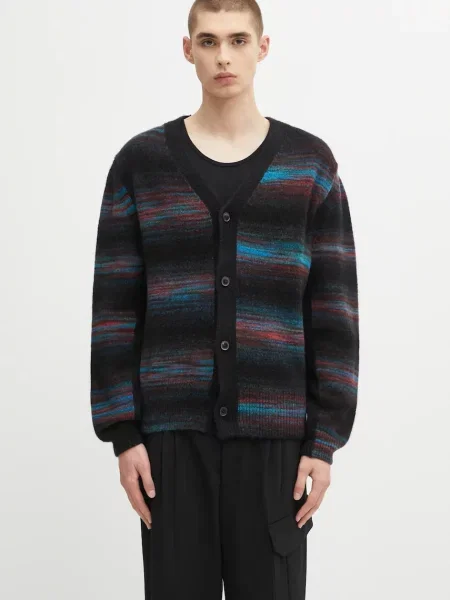 Paul Smith kardigan z dodatkiem wełny 0 czarny