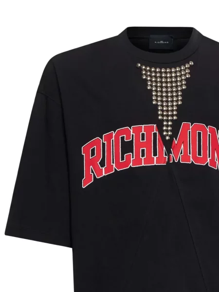 Grafic tricou John Richmond negru