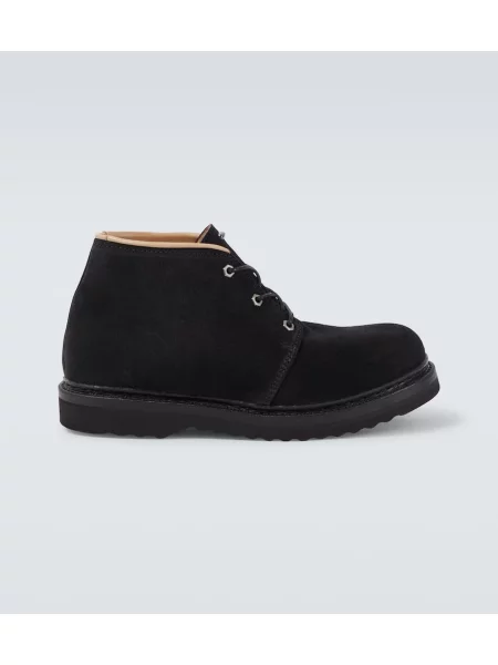 Botine Our Legacy din piele de căprioară negru