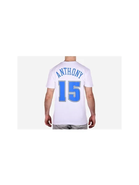 Tricou Mitchell & Ness alb