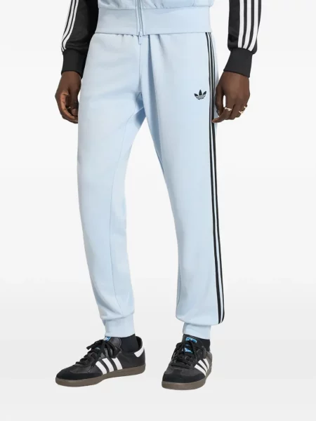 Pantaloni scurți Adidas cu autograf alergare cu imprimeu geometric albastru